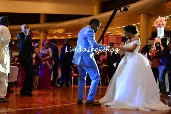 Koko Ita Giwa weds Chimaobi Loveweddingsng - White Wedding 2Face Idibia
