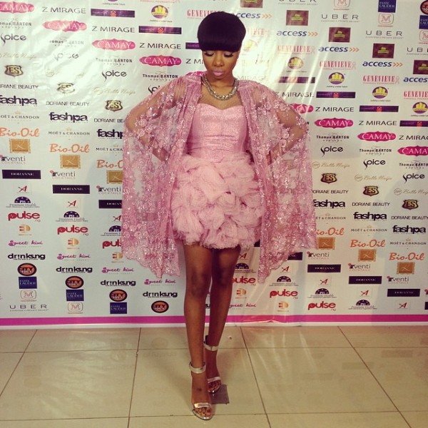 Genevieve Pink Ball 2014 - Mo Cheddah1