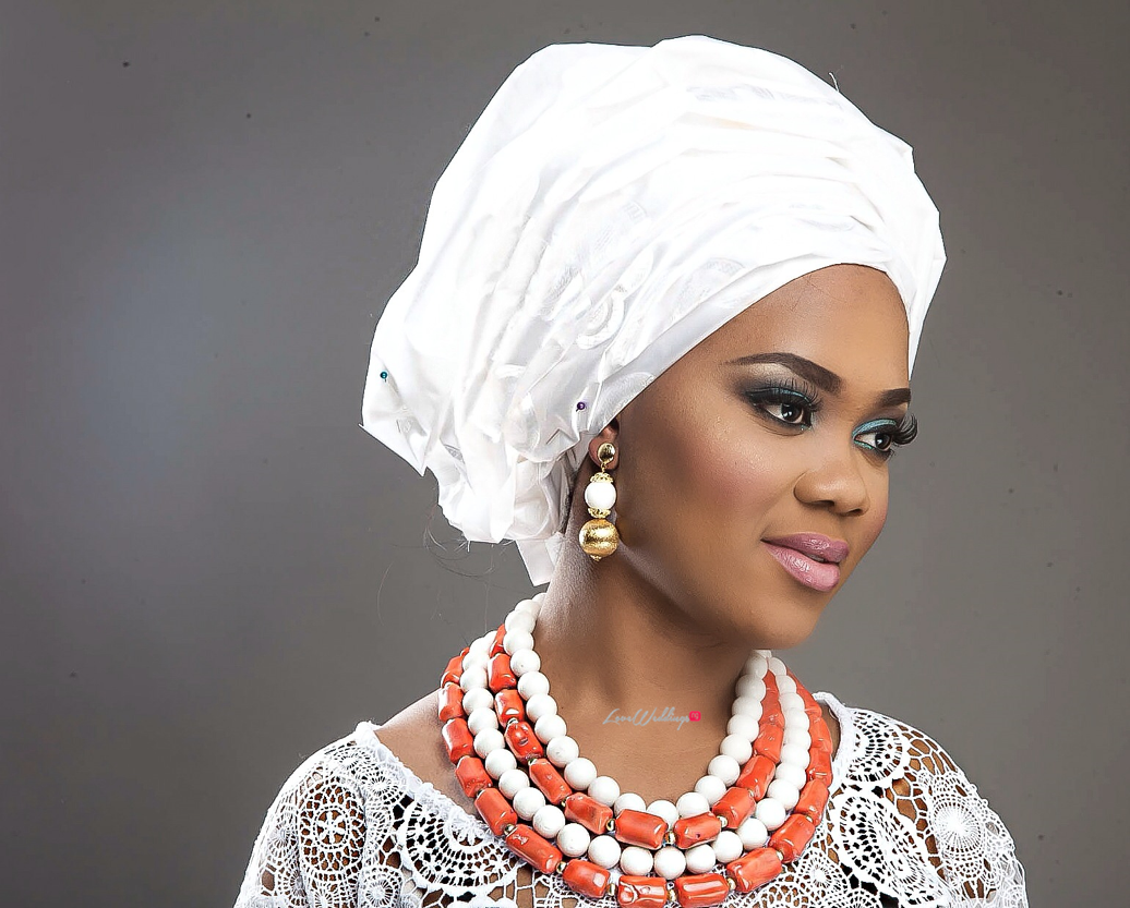 Nigerian Traditional Bride Loveweddingsng - Makeup by Labelle5