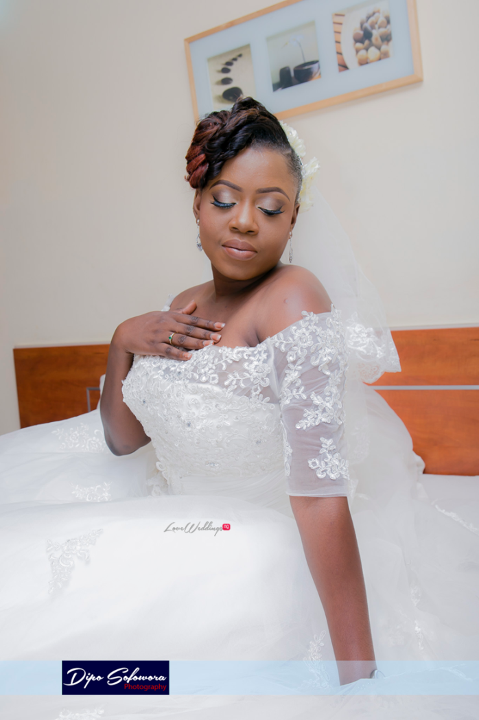 LoveweddingsNG White Wedding Lola Shola