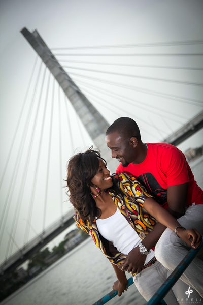 Nigerian Prewedding New Lekki Bridge Yewande Gbemi Damell Photography