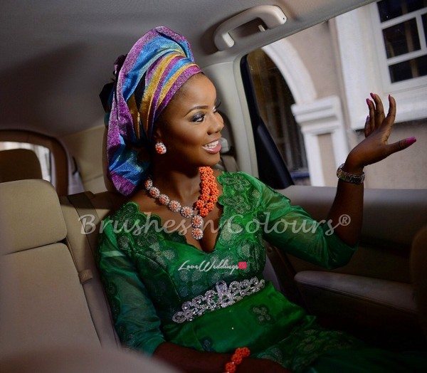 Nigerian Traditional Bride Brushes n Colors LoveweddingsNG19