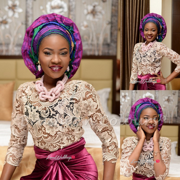 Nigerian Traditional Bride Brushes n Colors LoveweddingsNG9
