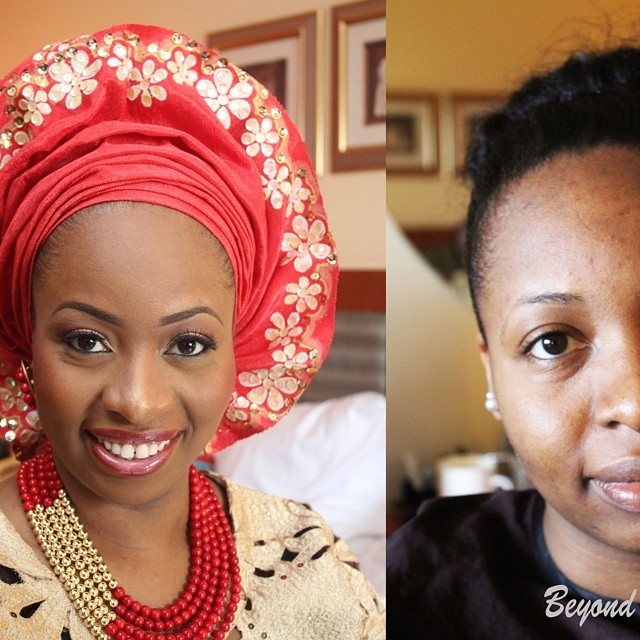 Nigerian Traditional Makeup - Beyond Faces Makeup LoveweddingsNG