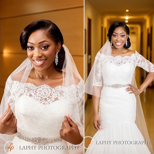 Nigerian White Wedding Makeup - Beauty and the Beholder Makeovers LoveweddingsNG