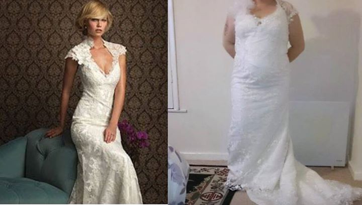 Wedding Dress - What You Ordered vs What Came5