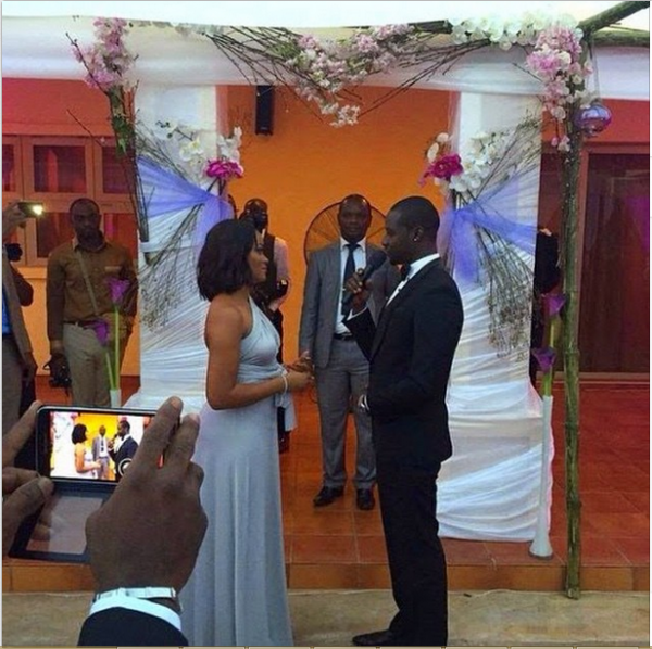 Chris Attoh Damilola Adegbite Wedding Pictures LoveweddingsNG