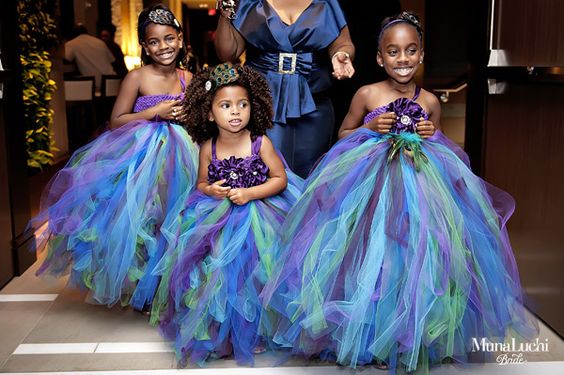Little Children at Nigerian Weddings Munaluchi Bride LoveWeddingsNG