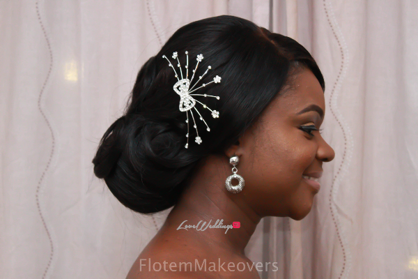 Nigerian Bridal Hair Inspiration Flotem Makeovers LoveweddingsNG12