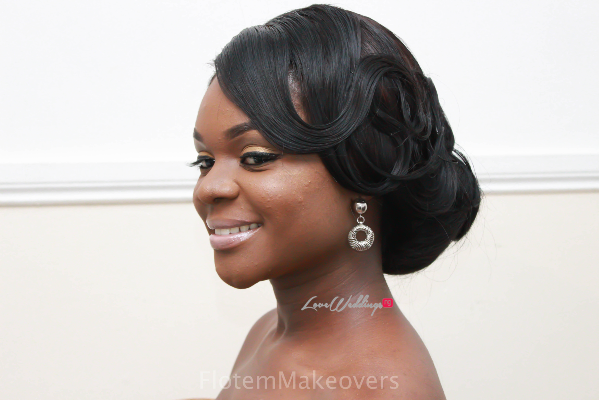 Nigerian Bridal Hair Inspiration Flotem Makeovers LoveweddingsNG16