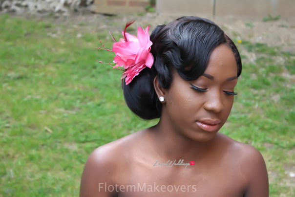Nigerian Bridal Hair Inspiration Flotem Makeovers LoveweddingsNG23
