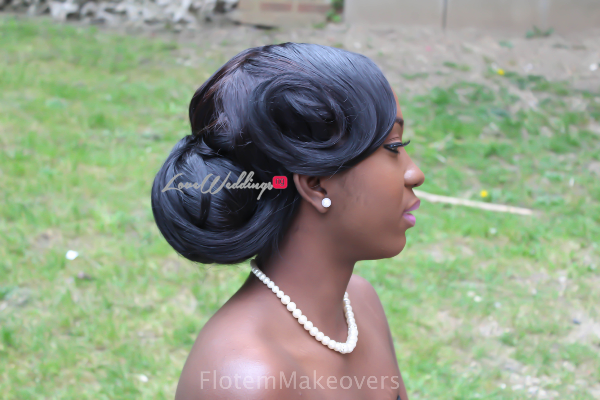 Nigerian Bridal Hair Inspiration Flotem Makeovers LoveweddingsNG34