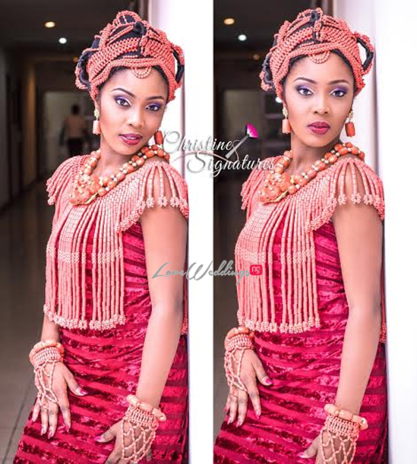 Nigerian Bridal Makeup Inspiration Christine Signatures LoveweddingsNG9