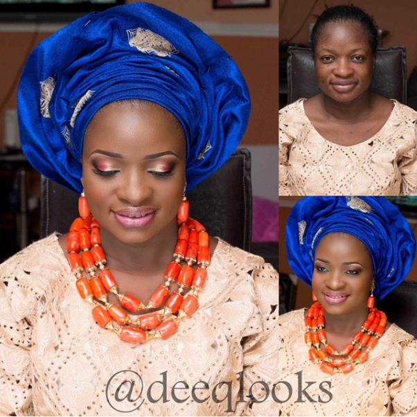 LoveweddingsNG Before and After Dee Q Looks