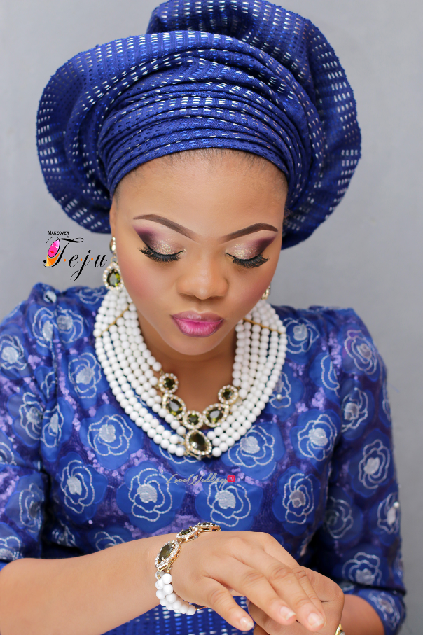 Nigerian Bridal Makeup Inspiration Makeover by Teju - LoveweddingsNG1