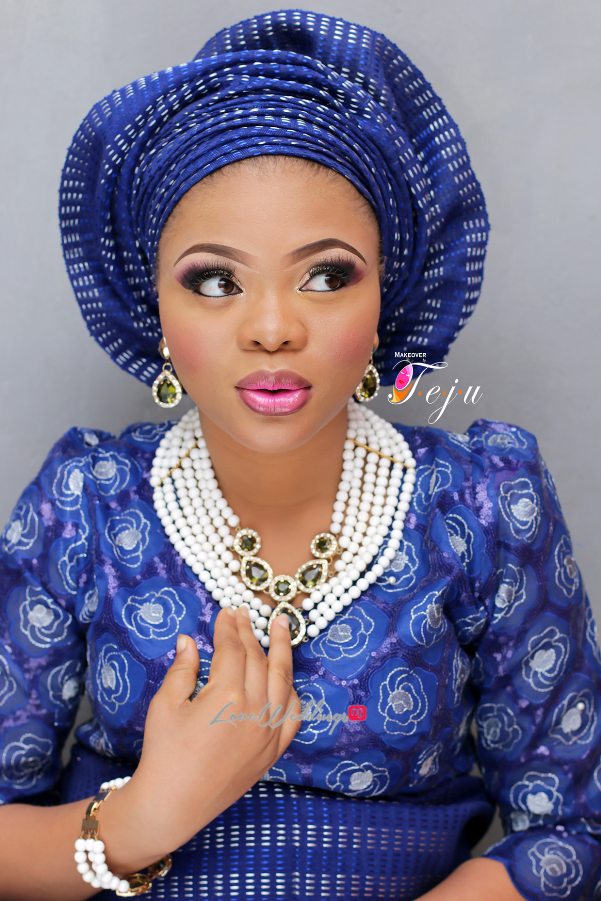 Nigerian Bridal Makeup Inspiration Makeover by Teju - LoveweddingsNG3
