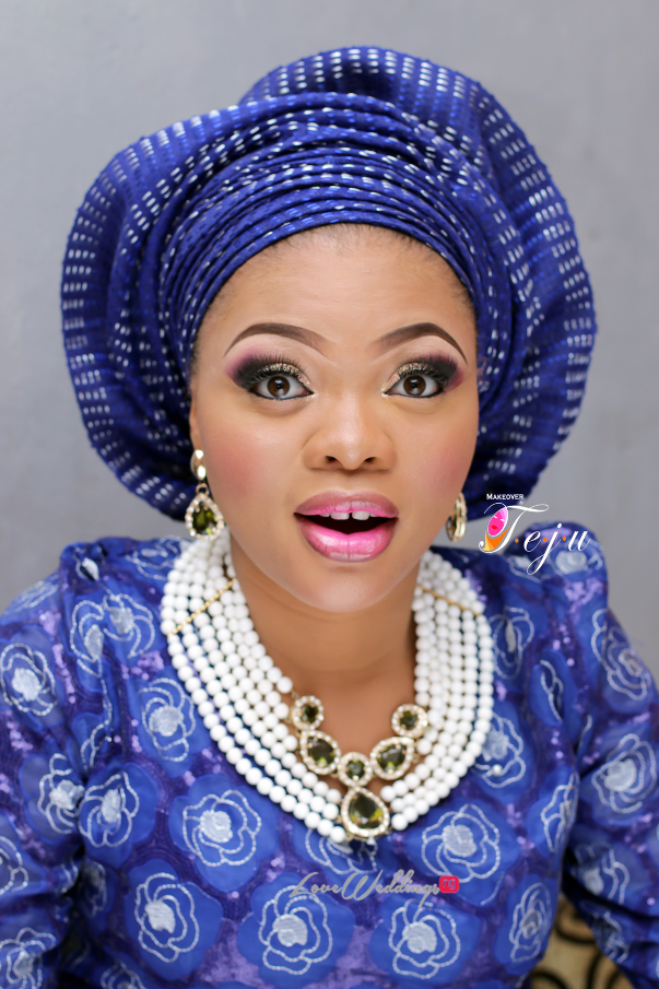 Nigerian Bridal Makeup Inspiration Makeover by Teju - LoveweddingsNG7