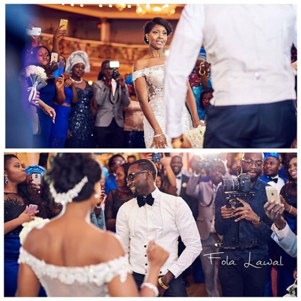 Gbenro Ajibade Osas Ighodaro White Wedding LoveweddingsNG17