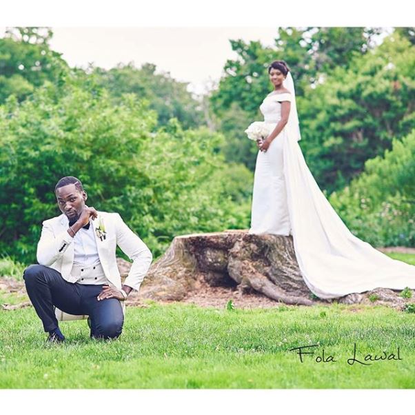 Gbenro Ajibade Osas Ighodaro White Wedding LoveweddingsNG18