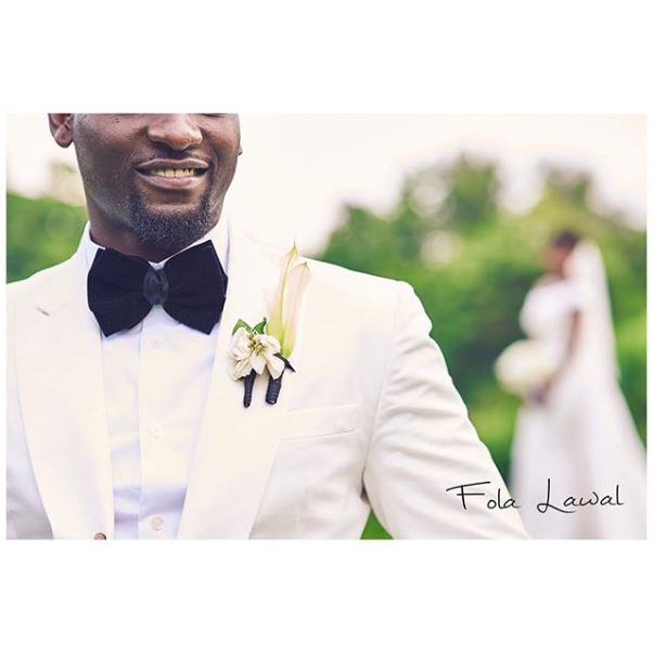 Gbenro Ajibade Osas Ighodaro White Wedding LoveweddingsNG22