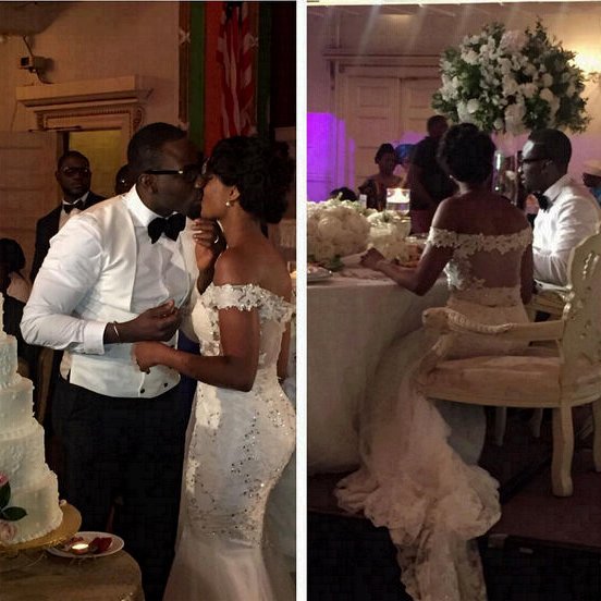 Gbenro Ajibade Osas Ighodaro White Wedding LoveweddingsNG7