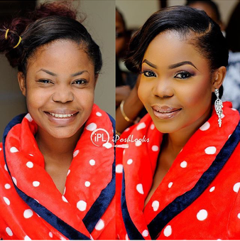LoveweddingsNG Before and After - IPosh Looks