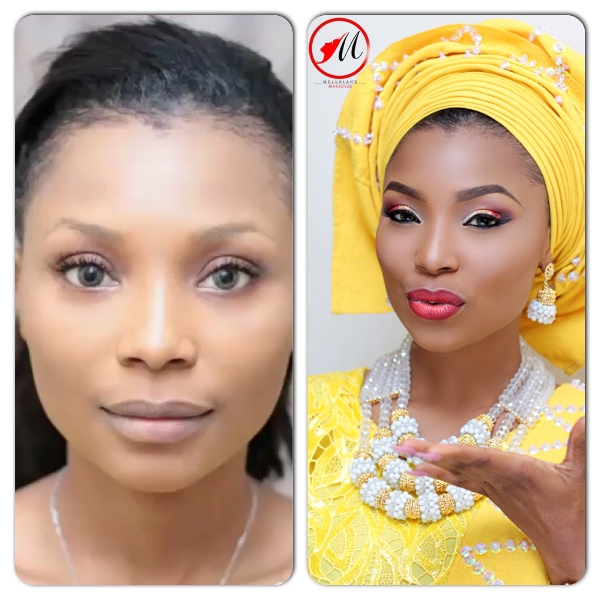 LoveweddingsNG Before and After - Molurlah's Makeover