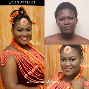 LoveweddingsNG Before and After - Neris Makeover