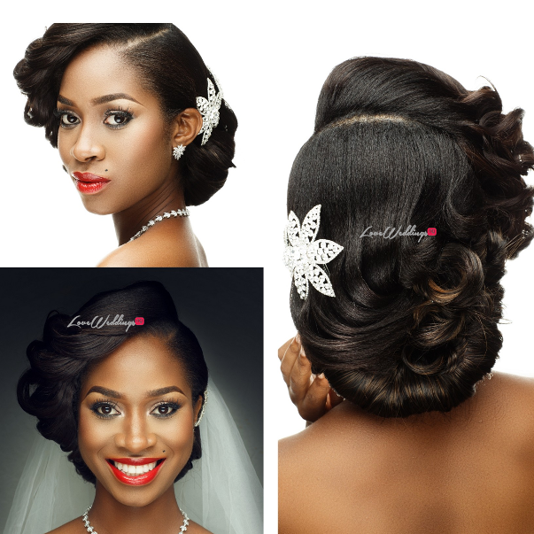 Nigerian Bridal Hair Inspiration Uniqueberry Hair - LoveweddingsNG