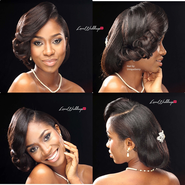 Nigerian Bridal Hair Inspiration Uniqueberry Hair - LoveweddingsNG11