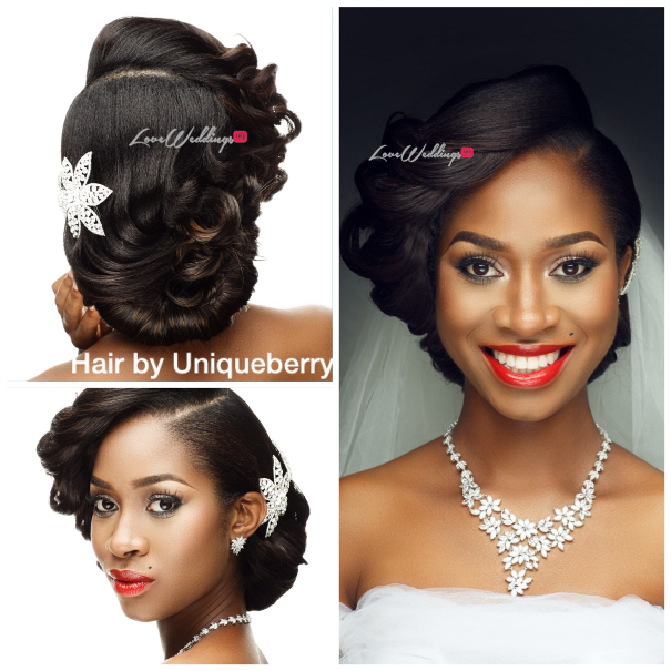 Nigerian Bridal Hair Inspiration Uniqueberry Hair - LoveweddingsNG5