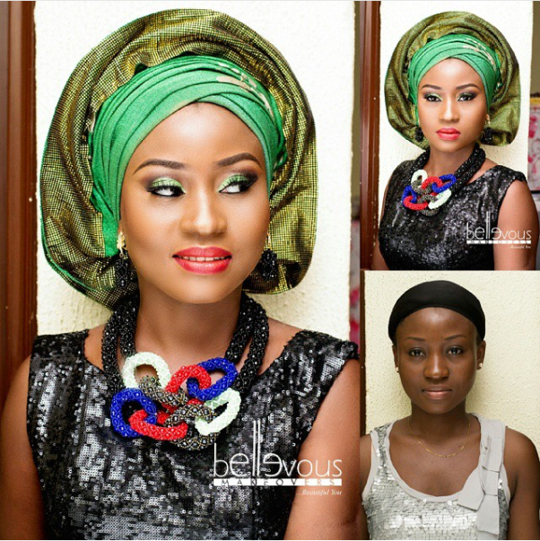 LoveweddingsNG Before and After - Bellevous Makeovers
