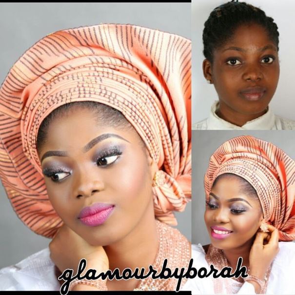 LoveweddingsNG Before and After - Glamour by Borah
