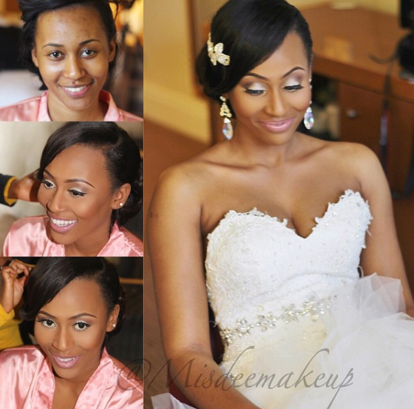 LoveweddingsNG Before and After Misdee Makeup4