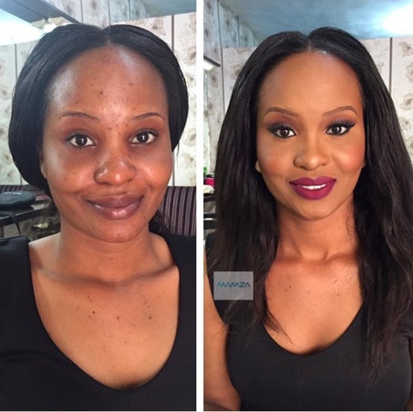 LoveweddingsNG Before meets After - Mamza Beauty