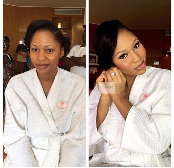 LoveweddingsNG Before meets After - Mamza Beauty1