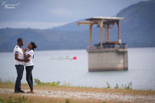 LoveweddingsNG Nigerian Pre Wedding Shoot Location - Abuja Dam Caramel Photos
