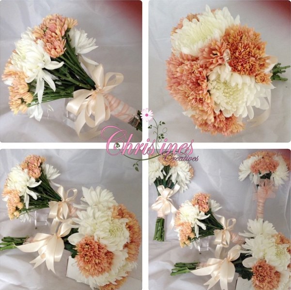 Nigerian Bridal Bouquet Christines Creatives LoveweddingsNG1