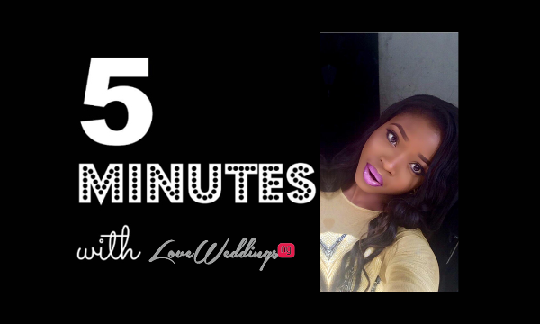 5 minutes with Mojisola Bellevous Makeovers LoveweddingsNG