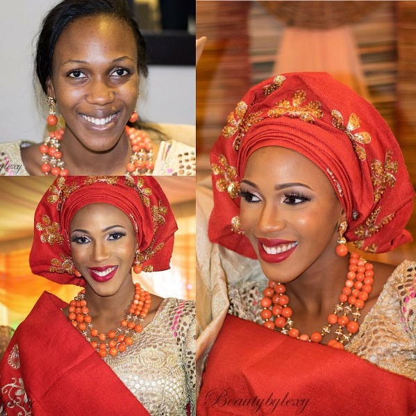 LoveweddingsNG Before and After Beauty by Lexy