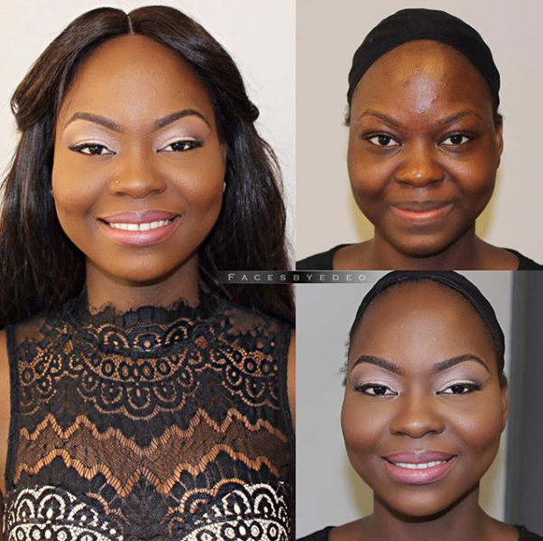 LoveweddingsNG Before and After - FacesbyDEO