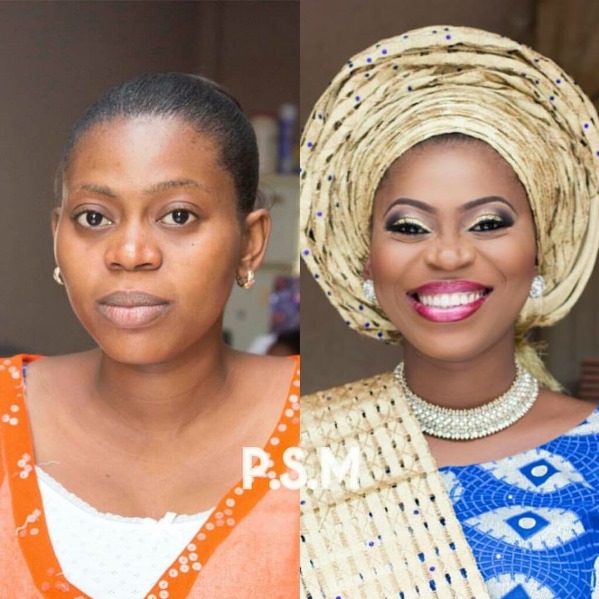 LoveweddingsNG Before and After Prospotted Makeovers