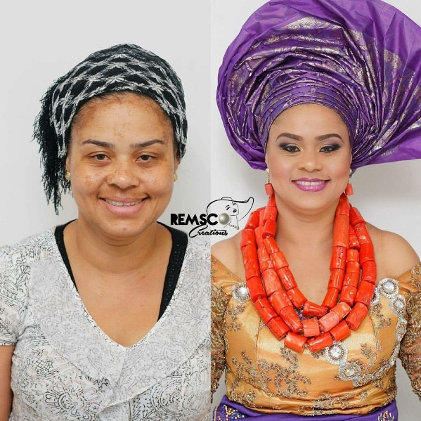 LoveweddingsNG Before and After Remsco Creations