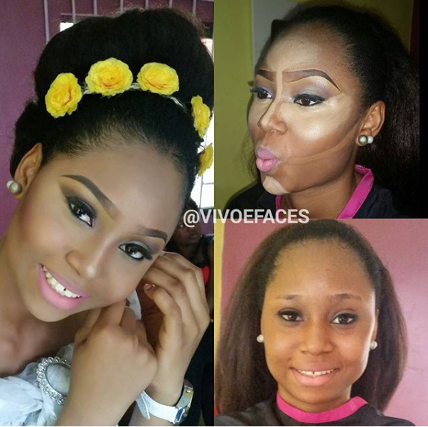 LoveweddingsNG Before and After VivoeFaces