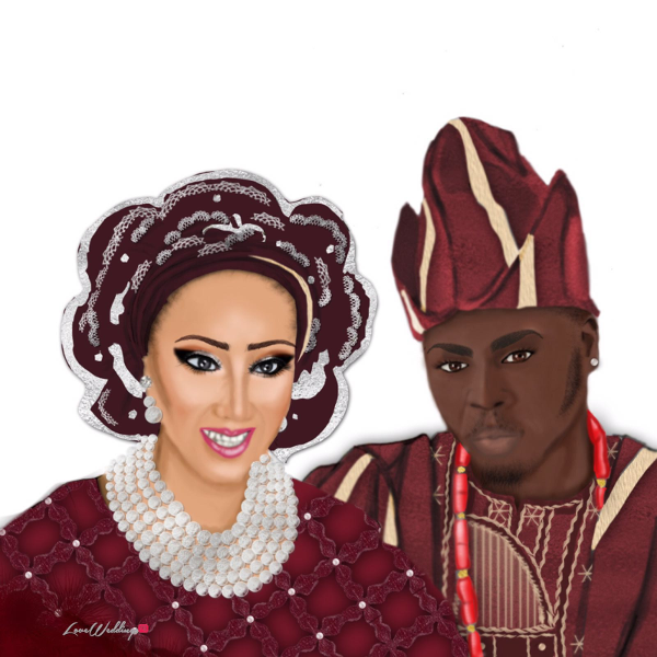 Nigerian Wedding Illustrations Mz Chizoba LoveweddingsNG