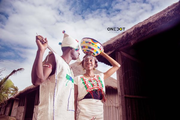 Nigerian Traditional Prewedding Shoot - Onedot4