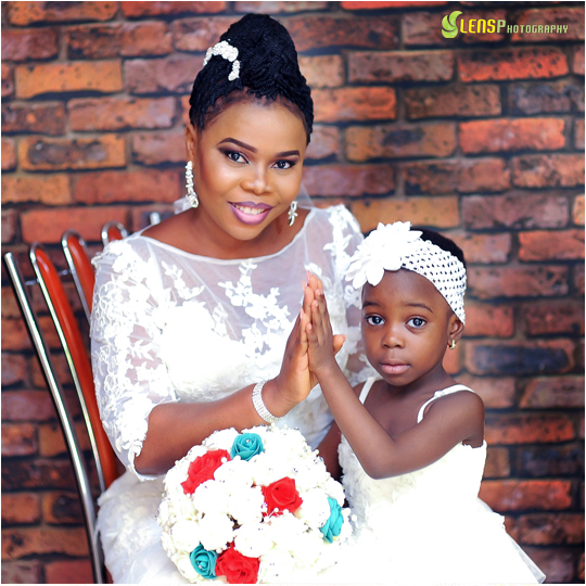 Chidinma Ekile's sister - Gift weds Chucks LoveweddingsNG 2