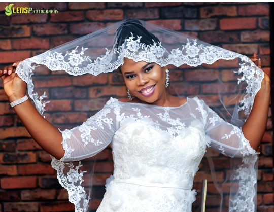 Chidinma Ekile's sister - Gift weds Chucks LoveweddingsNG