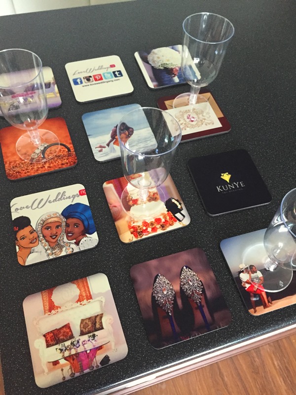 LoveweddingsNG Product Review Snapfish Personalised Coasters 2