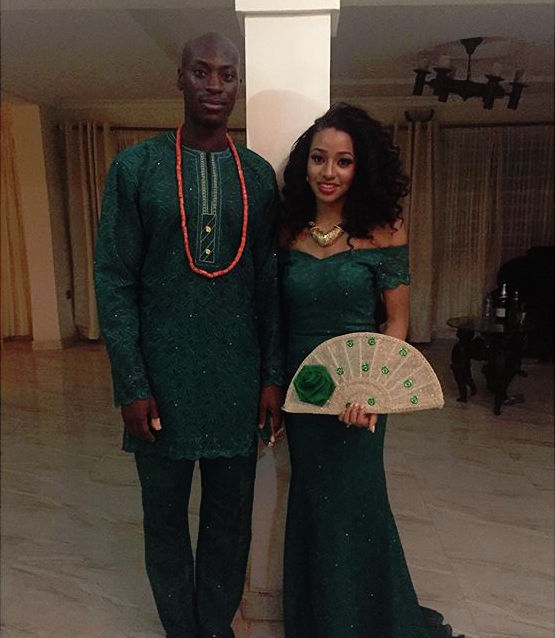 Chinwetel Ejiofor's sister - Kandi weds Dele In Enugu LoveweddingsNG 1